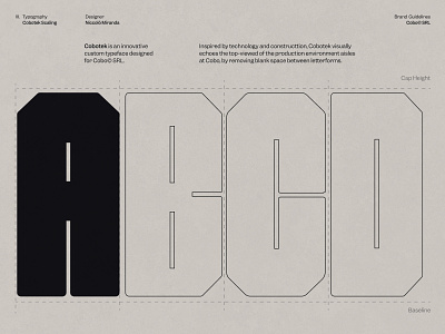 Cobo© – Identity 005 bold design fonts minimal type typedesign typeface ui web