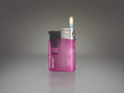 A lighter icon detail fire icon lighter ps quality realism skeuomorphism texture