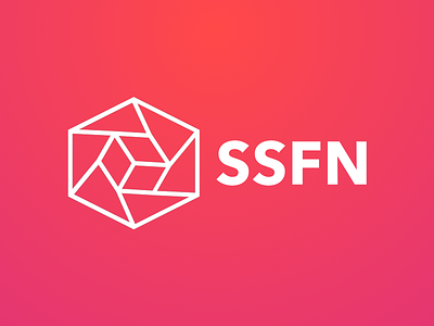 SSFN Logo branding collective creatives identity identity branding logo tesseract