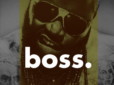 Boss. boss futura hip hop money rick ross yellow