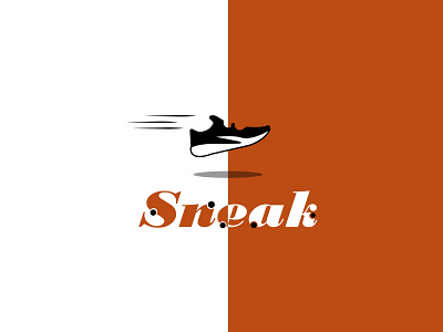 Sneak 3d adobe illustrator branding design graphic design illustration logo logodesign typography vector