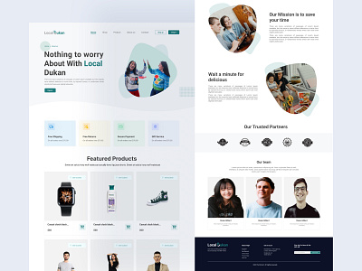 landing page ecommerce