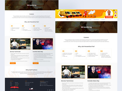 landing page branding design ecommerce extinguish fire fire extinguish graphic design illustration logo tour case study ui ui ux vector