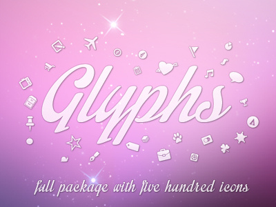 Glyphs Iconpackage