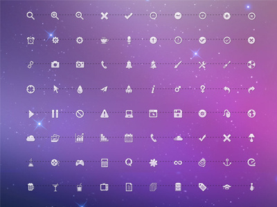 Glyph Icons business font glyphs icons media package psd social template vector