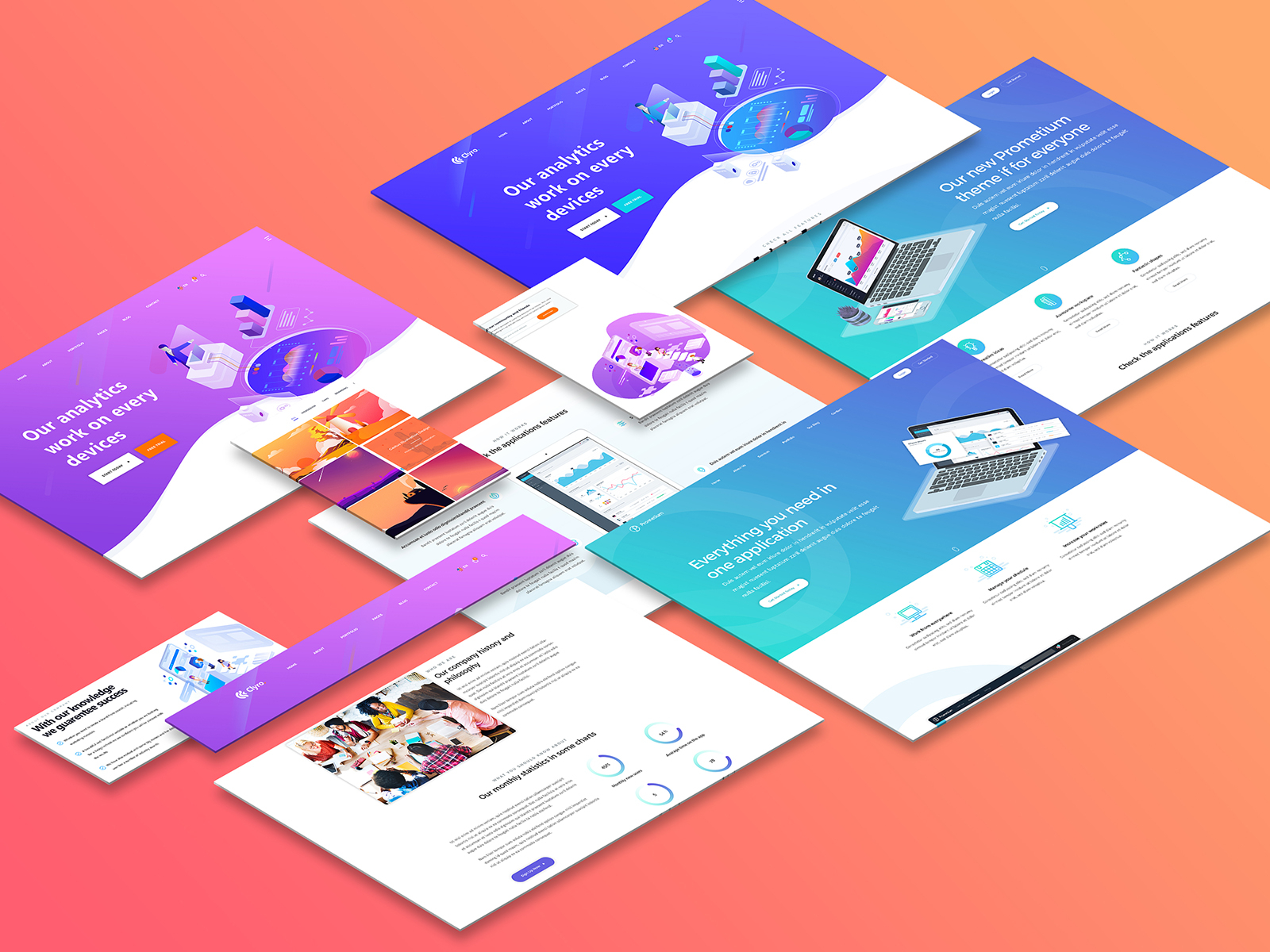 Perspective Screens by KL-Webmedia on Dribbble