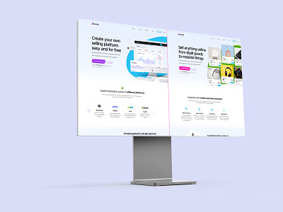 XDR Display display high resolution pdf realistic mockup template webdisplay website design xdr display