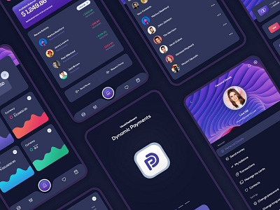 Dynamic Payment Dashboard app apple dashboard dashboard ui design interface payment ui design wallet webinterface