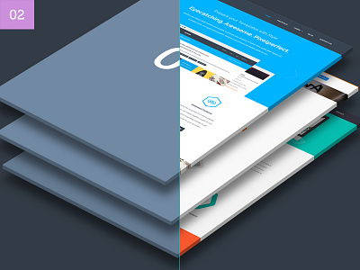 Perspective Website Mockup 2.0