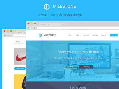 Milestone HTML5 Theme