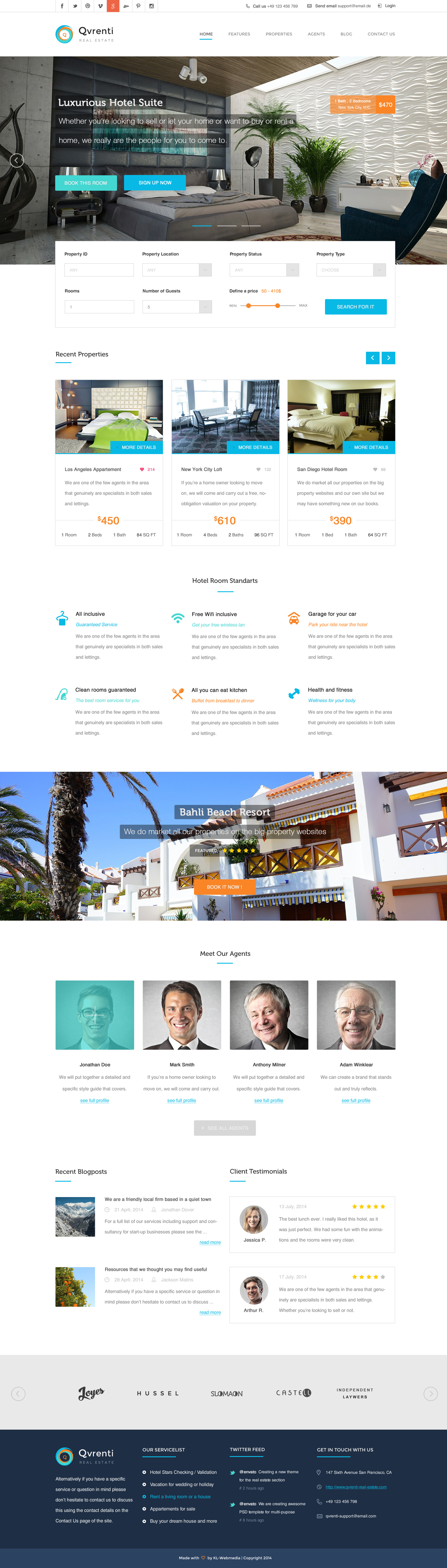 Dribbble - 01_homepage.jpg by KL-Webmedia