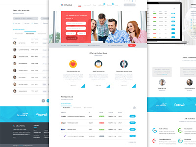 Cravious Job Portal HTML5 Template