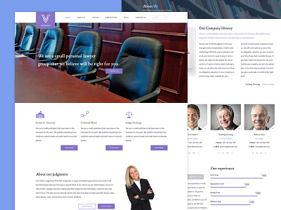 Lawyer Business Website business creative design ecommerce landing page layout photoshop template theme webdesign wordpress