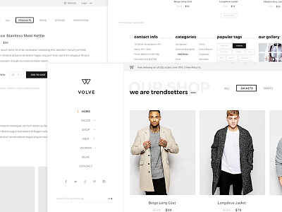 Shop Concept case study concept creative design ecommerce shop shopping store theme