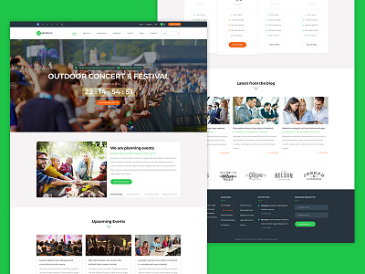 Smartup PSD Template agency bootstrap company conference convention corporate creative event landing meeting psd template