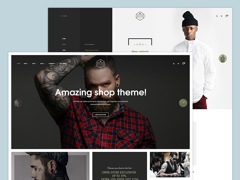 Orise Store Multi-Concept by KL-Webmedia on Dribbble