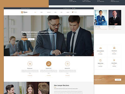 Lawyer Template agency corporate creative landing page lawyer psd template webdesign