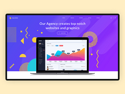 Creative Header WIP creative design header illustration landing page slider ui ui design website wordpress