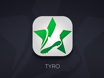 Soccer app Logo app branding dribbble flat icon logo typography ui vector web