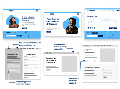 Dyslexic Advantage Redesign ui ux