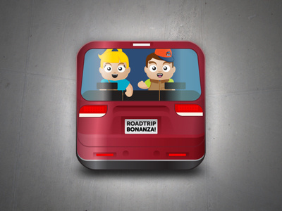 Road Trip Bonanza! Icon app car games game icon ios
