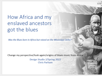 How Africa & my enslaved ancestors got the Blues branding design graphic design illustration typography