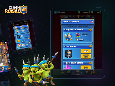 2v2 game modes | Clash Royale update