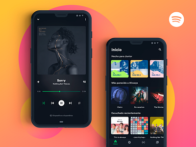 Spotify - Material design 2.0