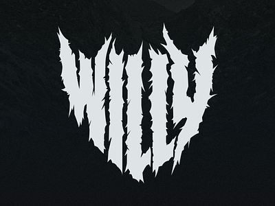 WVLLY illegible logo metal 🤘