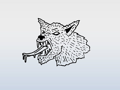 Wargs Doodle illustration illustrator ink pen warg wolf