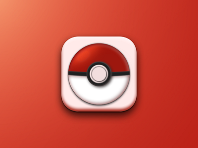 Poke Ball Realistic icon，pokemon
