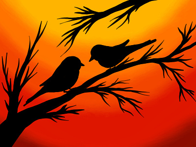 Love Bird Wall Art