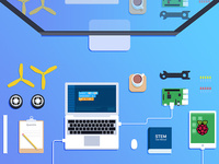 The Letter City by Quentin on Dribbble