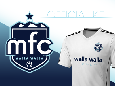 MFC Walla Walla branding crespodesign football futbol identity image kit logo soccer uniform walla walla washington