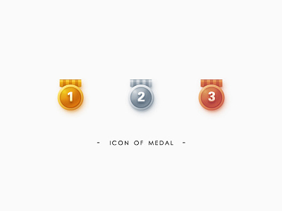 the Medal icon medal ui