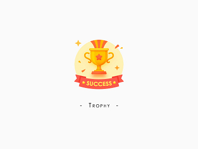 NBA Trophy Icons by Zach VanDeHey on Dribbble