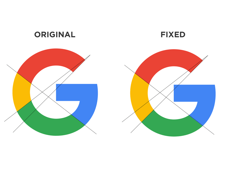 Simple Google Logo Fix fixed google logo