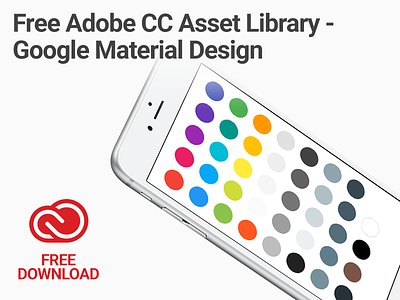 Free Adobe Creative Cloud Asset Library - Google Material Design