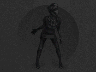 Nurse animation grayscale nurse silent hill