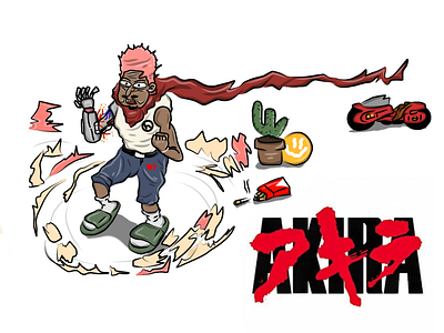 ILUSTRATION ART CONCEPT FOR " AKIRA "