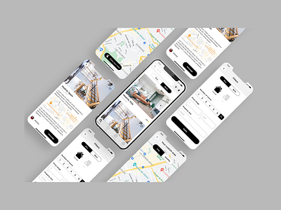 Real Estate app app design branding design housing app real estate app ui ux uxui web design