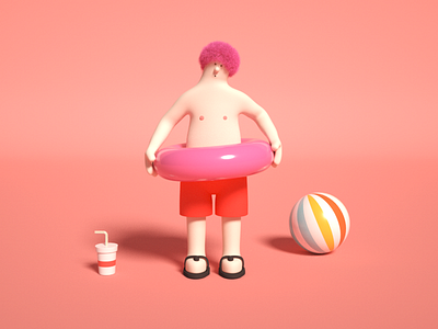 Go Swimming c4d octane