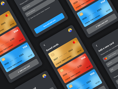 Daily UI Challenge - Day 002 app concept credit card checkout creditcard daily 100 challenge dailyui dailyuichallenge day002 mobile ui ui ux visual design
