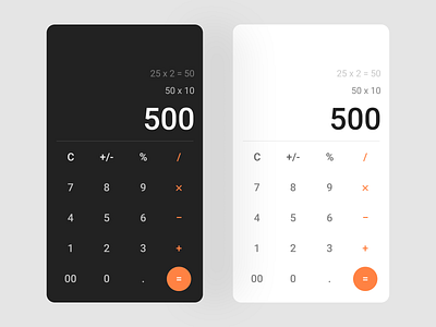 Daily UI Challenge - Day 004 calculator concept dailyui dailyuichallenge design ui ux visual design