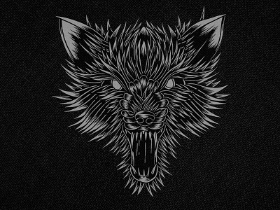Wolf detail illustration wolf wolf design wolf tattoo