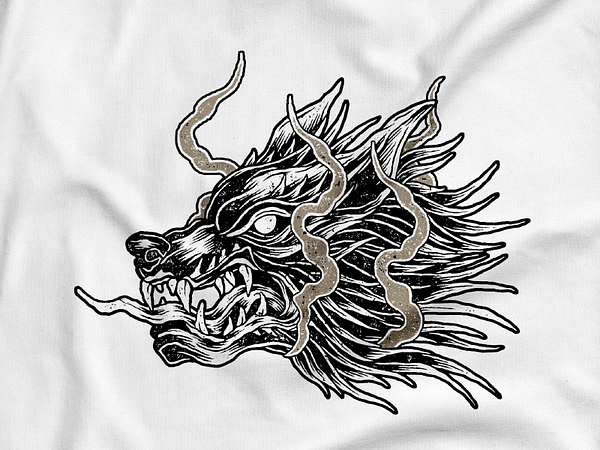 Smoking Wolf by John Hobbs on Dribbble