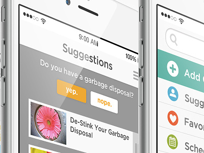 Brightnest iOS App brightnest design ios iphone mobile quiz ui ux visual widget