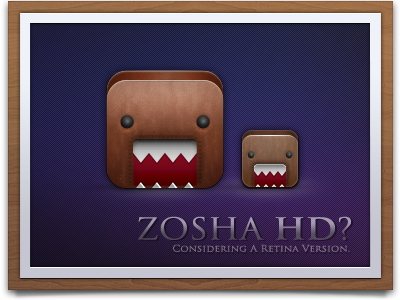 Zosha HD? icon iphone retina zosha