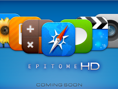 Epitome HD design epitome icon iphaze iphone jailbreak phaze theme ui