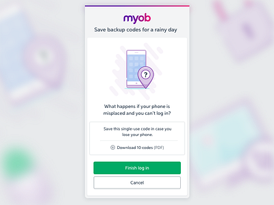 Two Step Verification by Craig 'iPhaze' Philips for MYOB Design on Dribbble